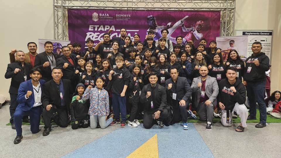 SONORA CONFORMA SELECCIÓN   DE TKD PARA NACIONALES CONADE